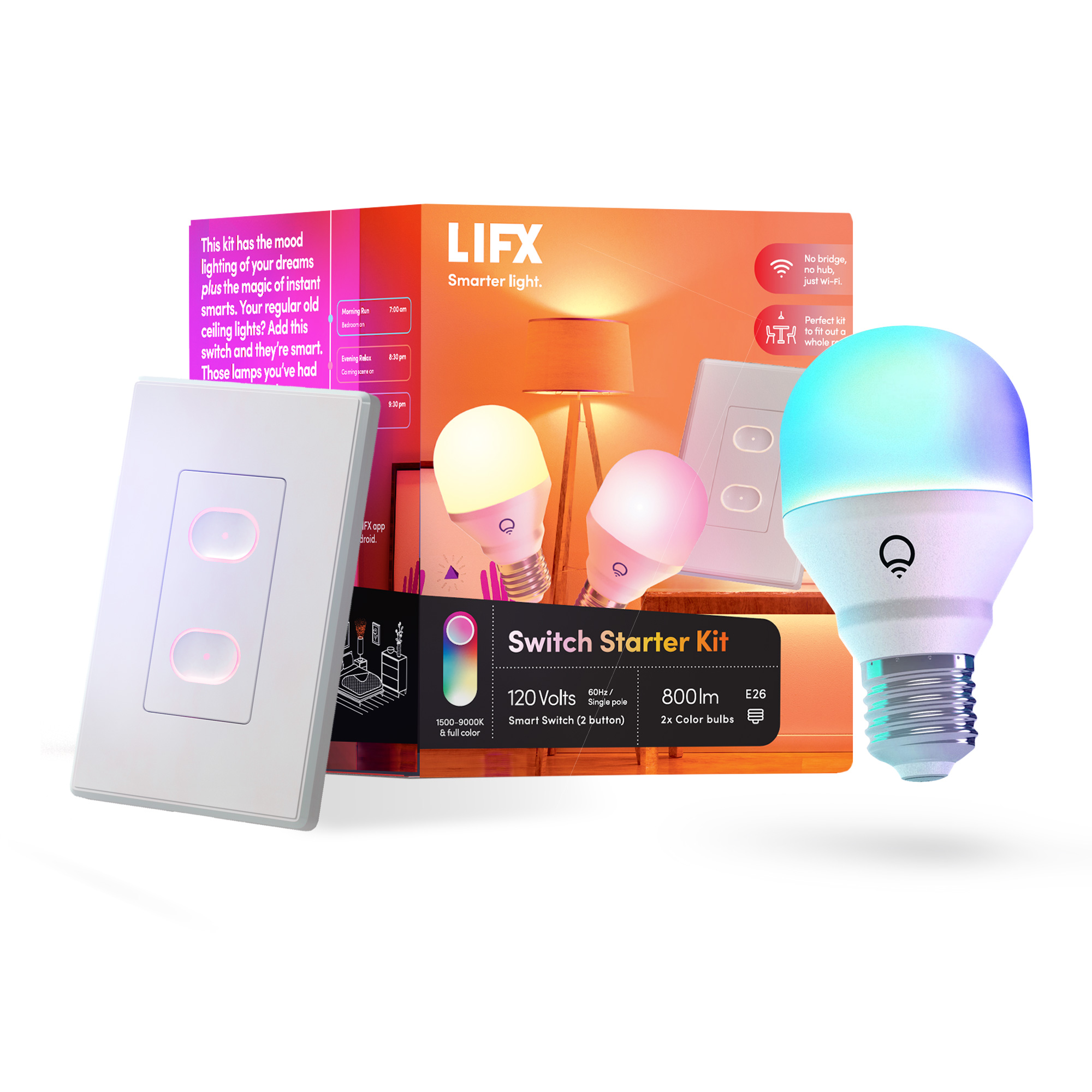 lejr bud mindre LIFX Switch Starter Kit