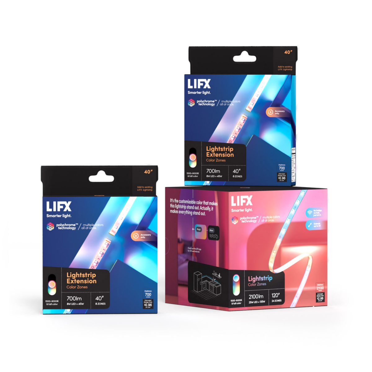 Lifx under outlet cabinet lighting