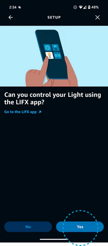 Can you control your light using the LIFX app
