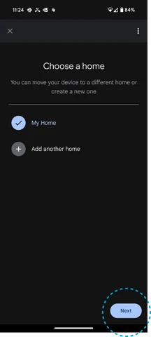 Choose a home