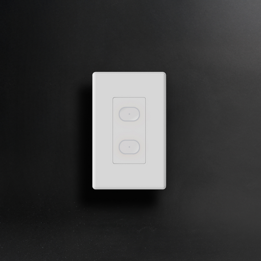 Smart Switch 2 Button White