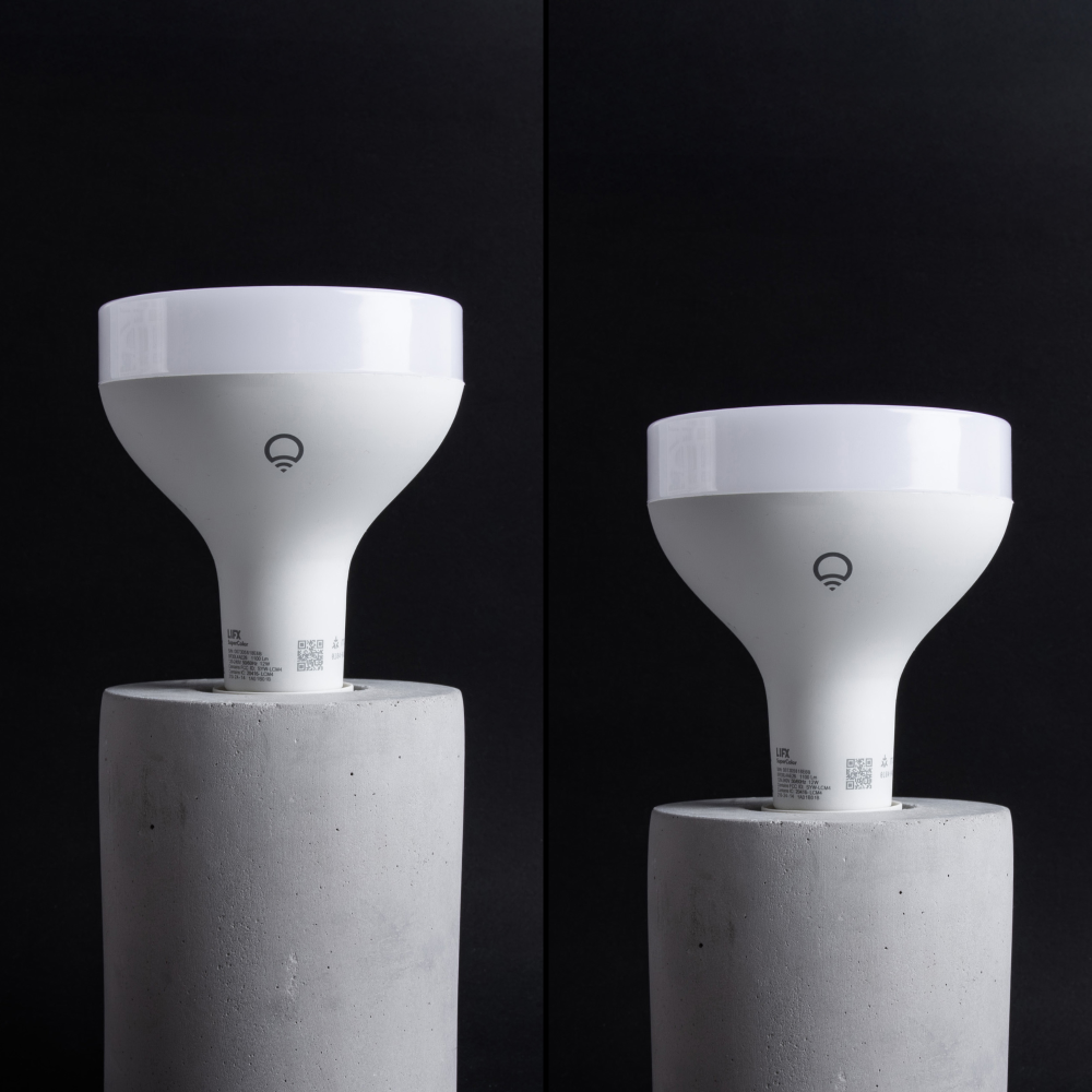 LIFX SuperColor BR30 Smart Light 2-Pack - 1100 Lumens
