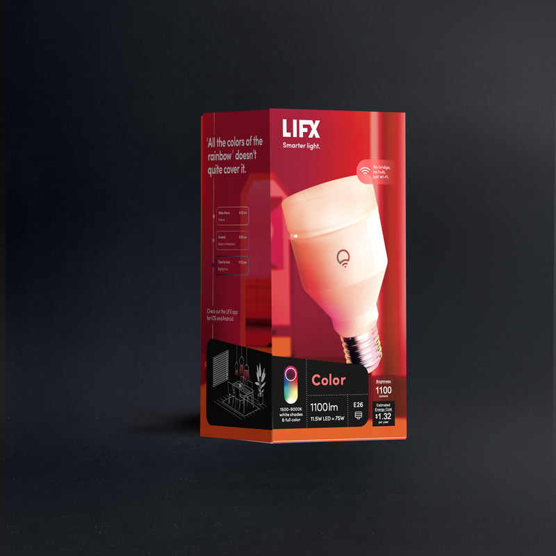 LIFX A19 Smart Light 1-Pack - HomeKit