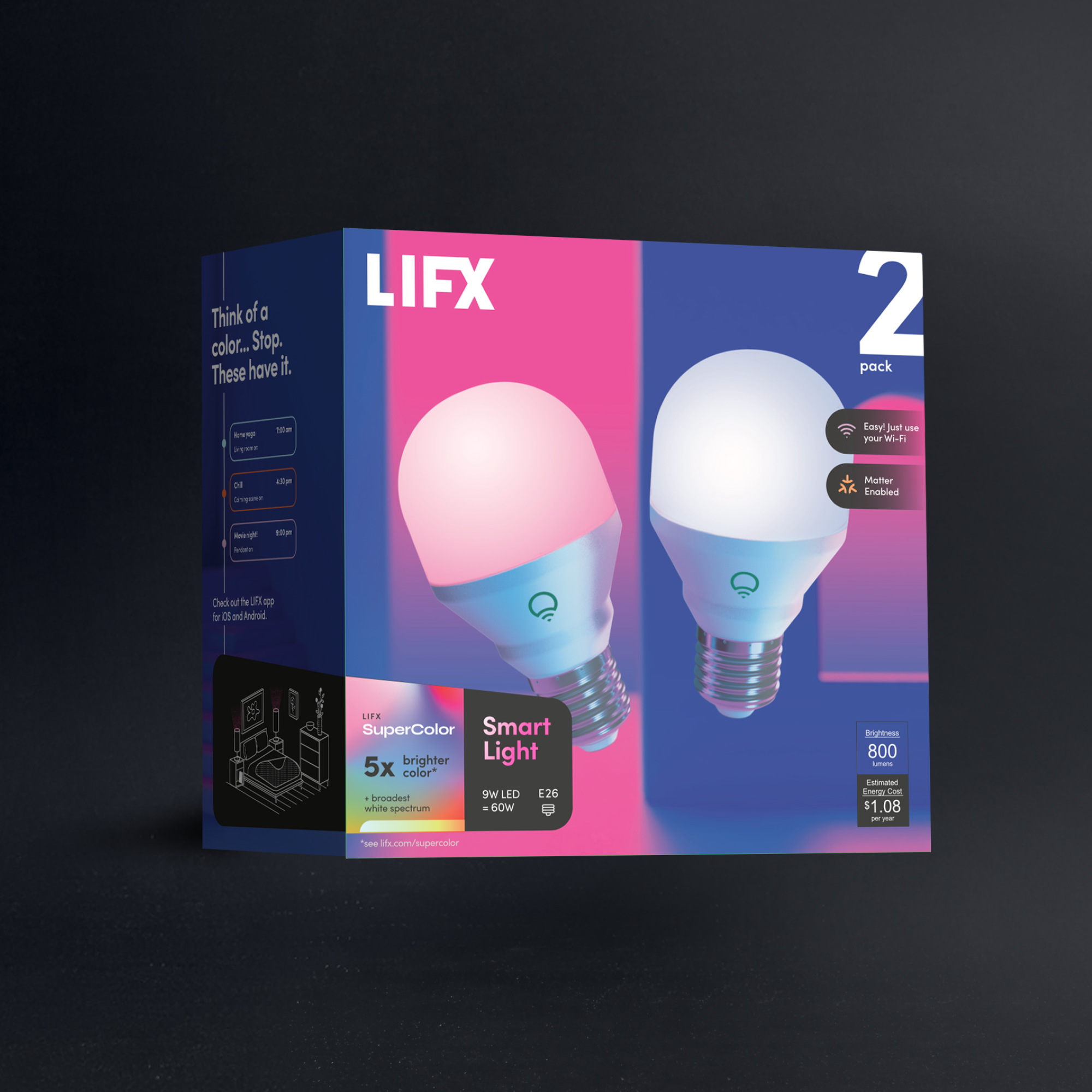 LIFX Color 800 2-Pack