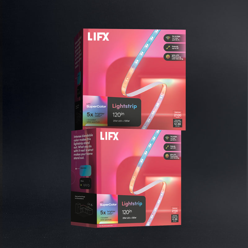 LIFX SuperColor 240" Lightstrip Bundle - 4200 Lumens