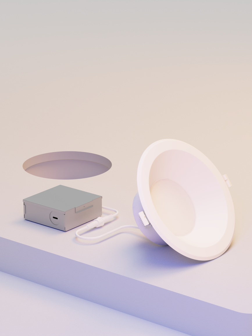 LIFX SuperColor 6" Downlight Canless - 1200 Lumens