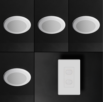 LIFX SuperColor 5 - 6" Downlight + 2 Button Switch Bundle