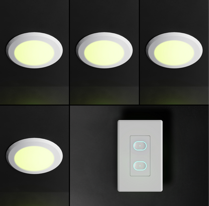 LIFX SuperColor 5 - 6" Downlight + 2 Button Switch Bundle
