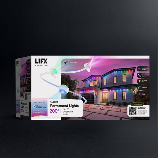 LIFX Everyday Outdoor Permanent Lights 200ft Kit - White