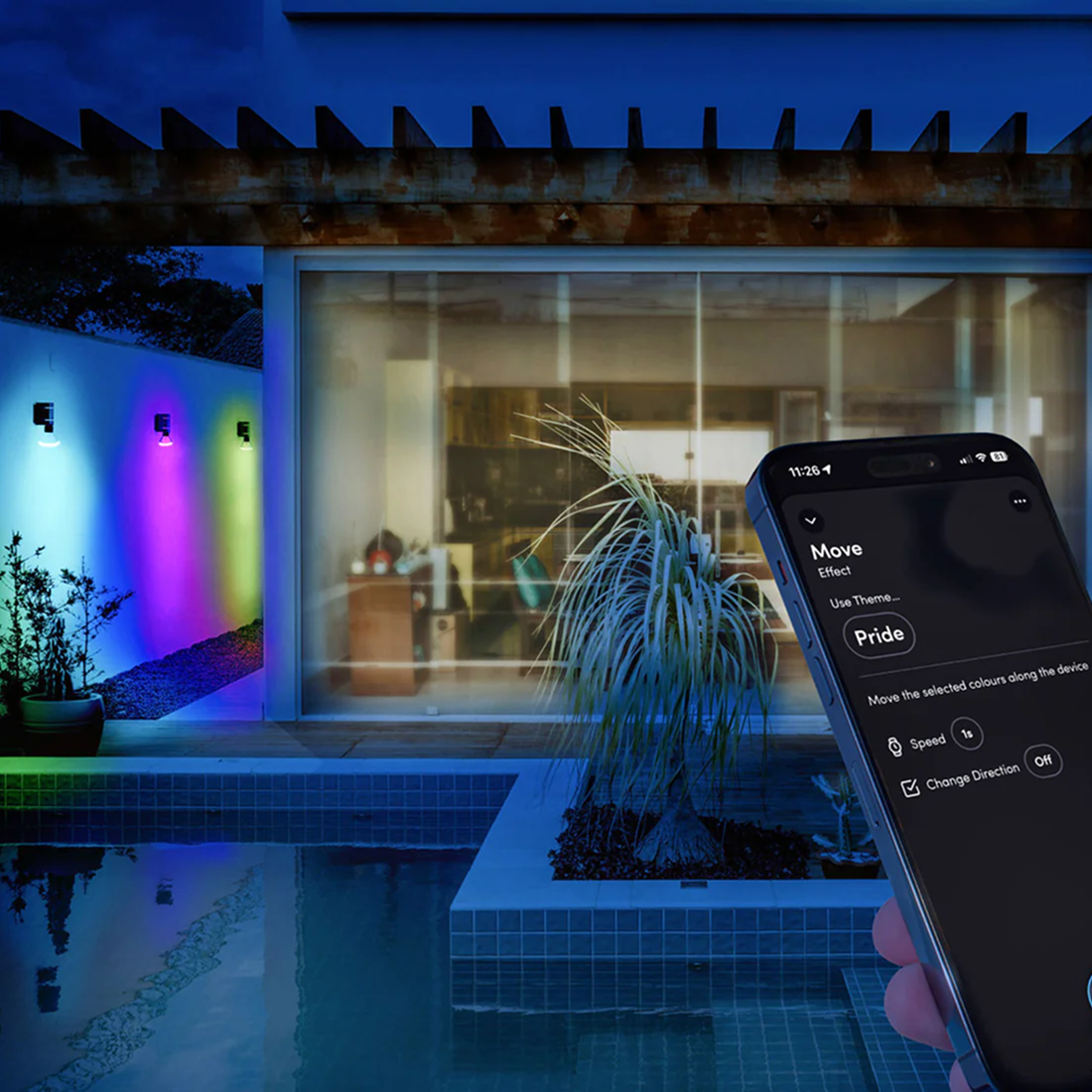 LIFX Outdoor SuperColor Flood Light - 1600 Lumens