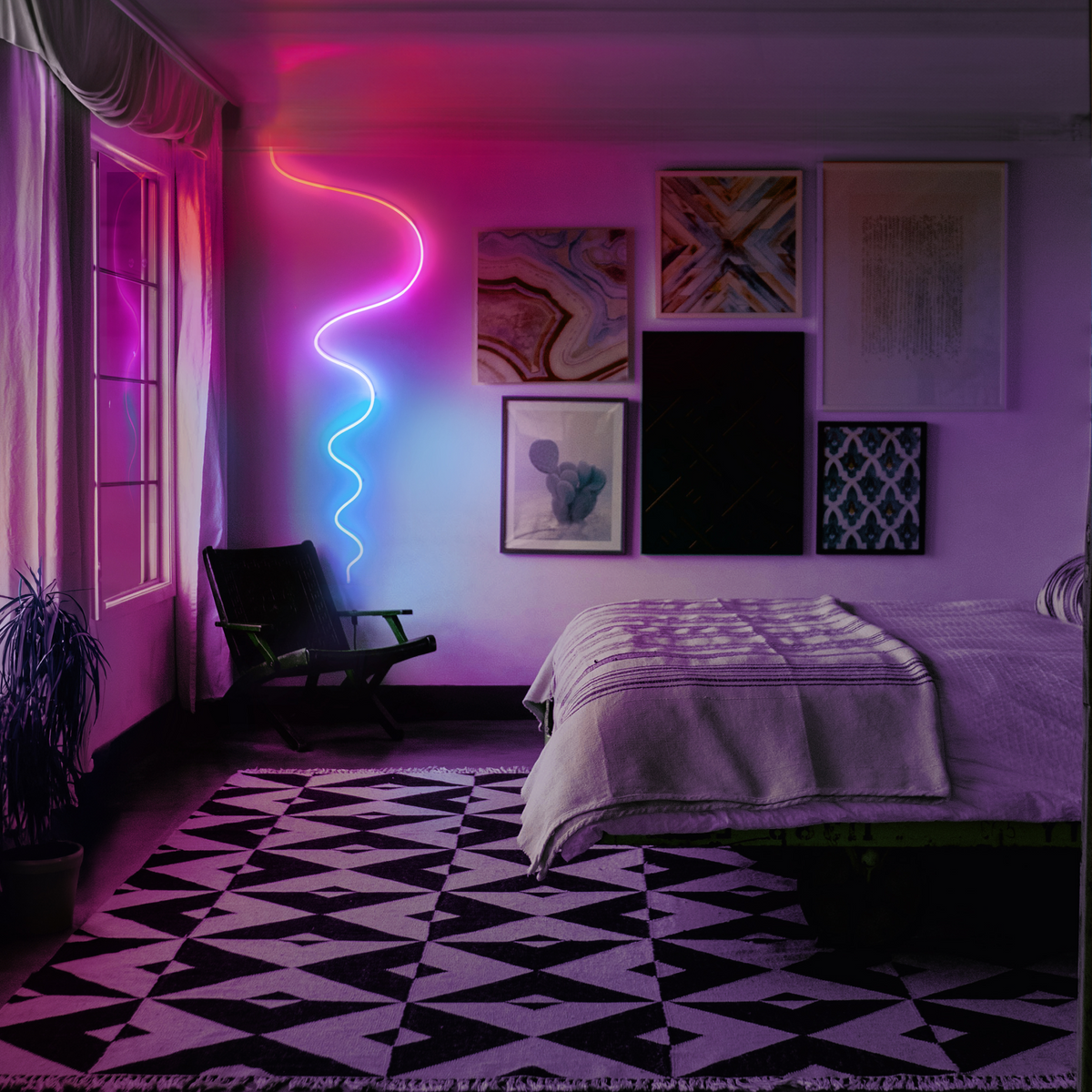LIFX Indoor SuperColor Neon Flex 6.5ft - 800 Lumens