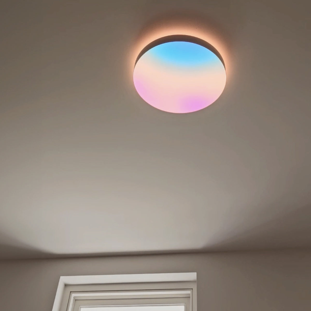 LIFX SuperColor 15" Ceiling Light Black Trim + 2 Button Switch Bundle