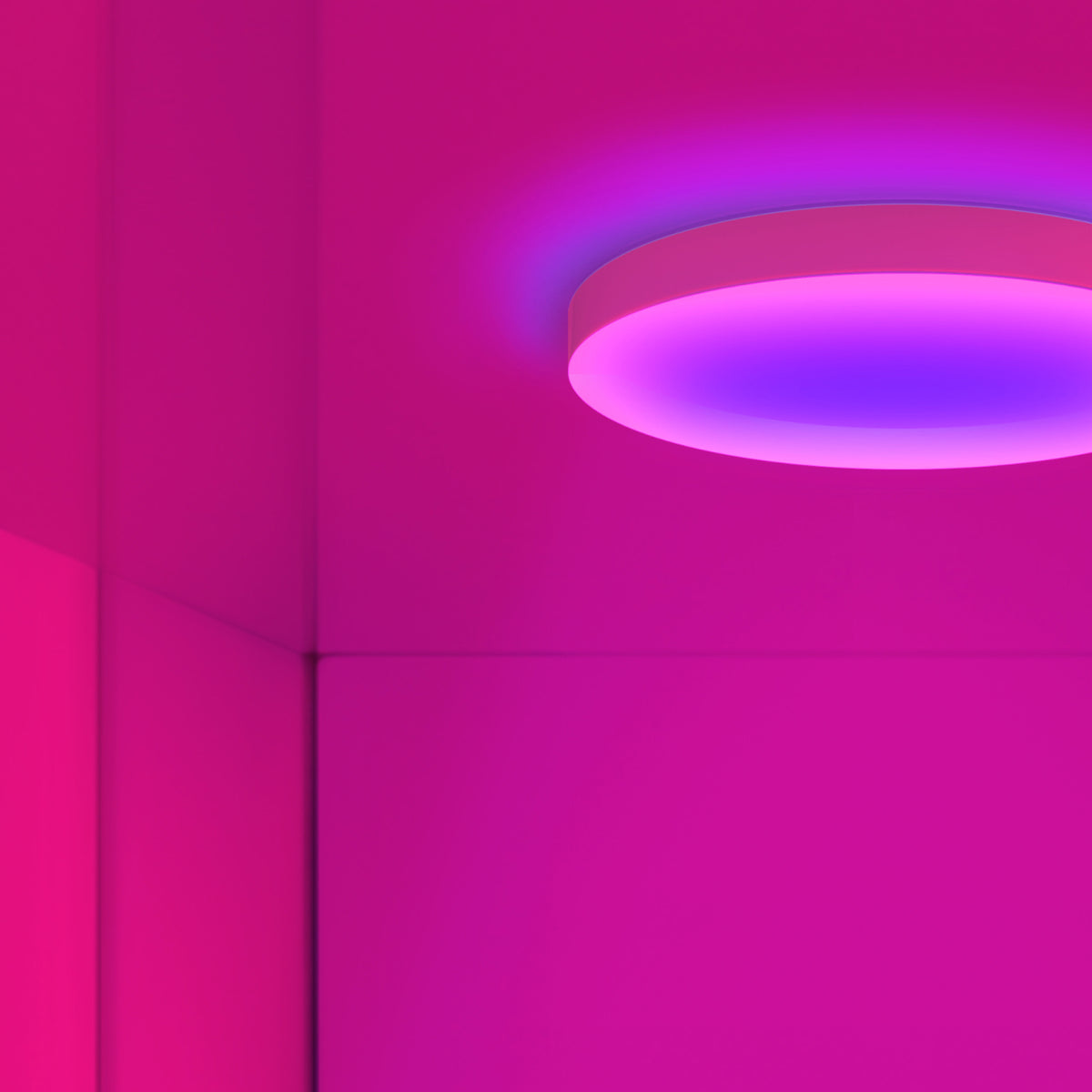 LIFX SuperColor 15" Ceiling Light White Trim + 2 Button Switch Bundle
