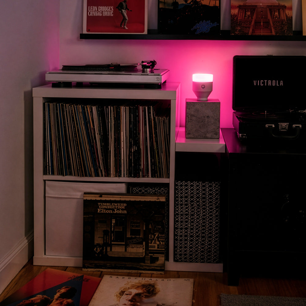 LIFX SuperColor A19 + Industrial Cube Base Bundle