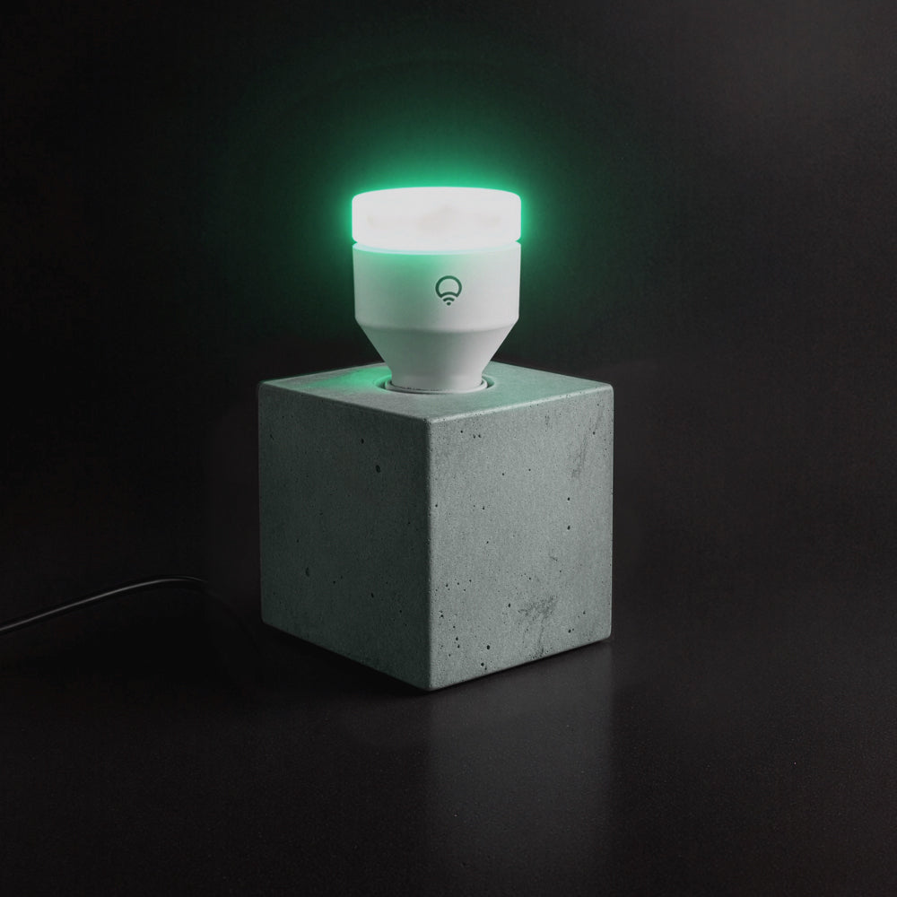 LIFX SuperColor A19 + Industrial Cube Base Bundle