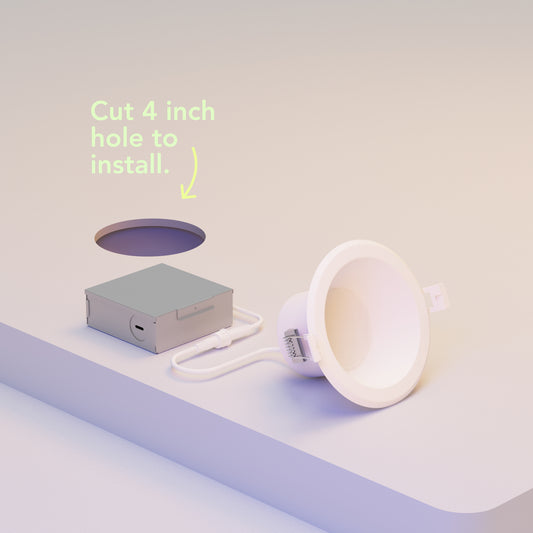 4" Canless Downlight