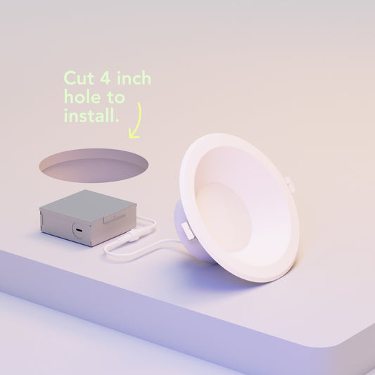 6" Canless Downlight