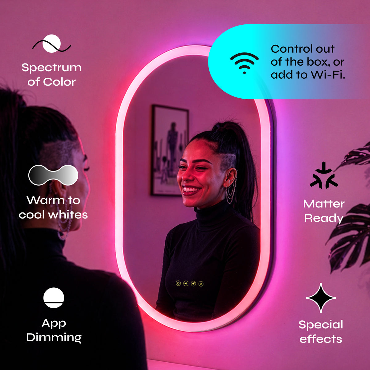 LIFX Smart Mirror - 1200 Lumens