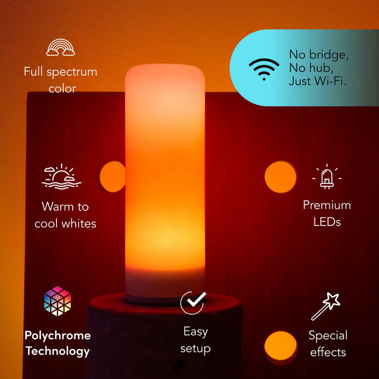 Polychrome Tube T10 E26 Smart Light – LIFX