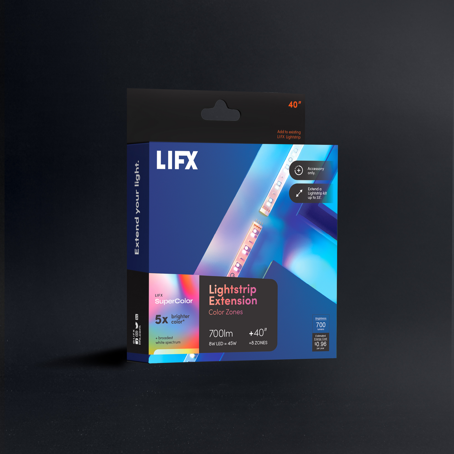 40" Lightstrip Extension