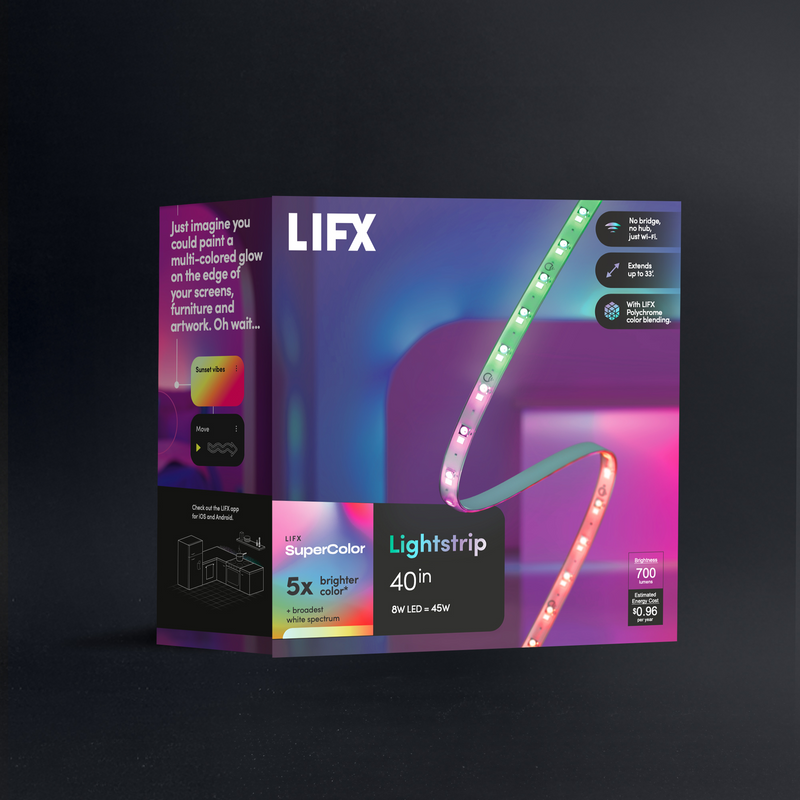 LIFX SuperColor 40" Lightstrip Kit - 700 Lumens