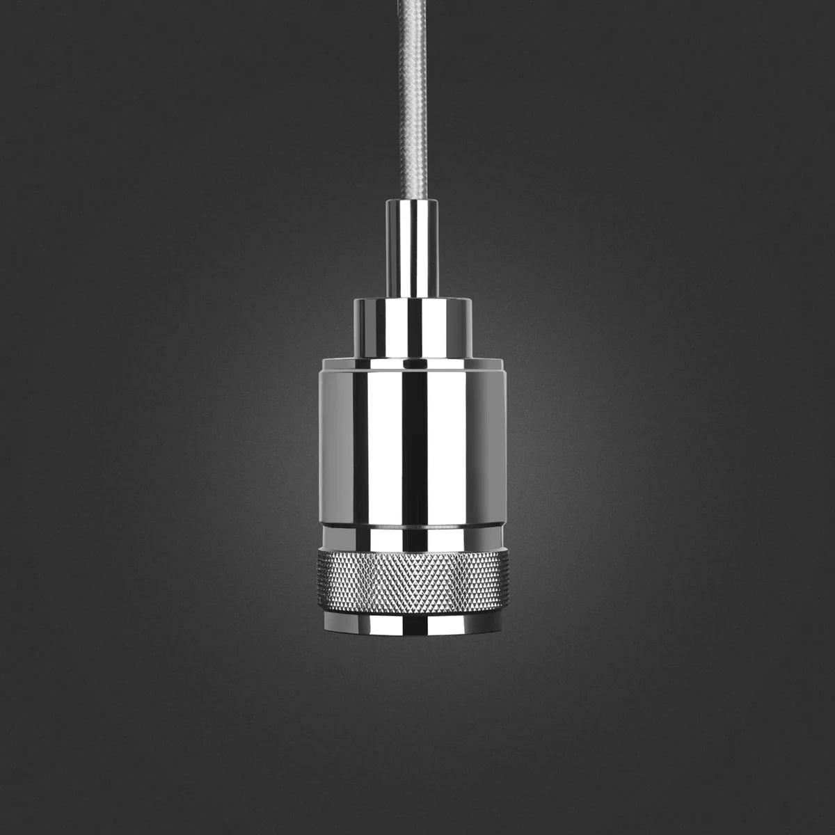 Industrial Plug-in or Hardwired Pendant (Chrome)