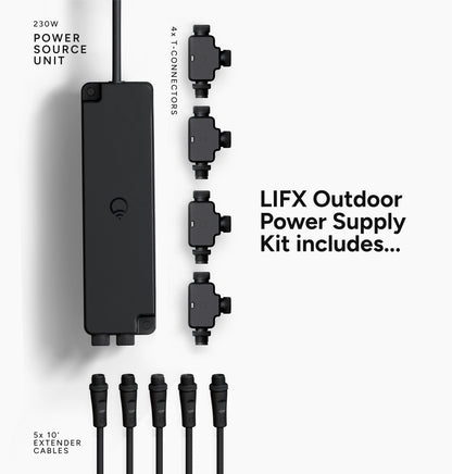 LIFX Outdoor Landscape Plug-In Low Voltage Power Supply Kit