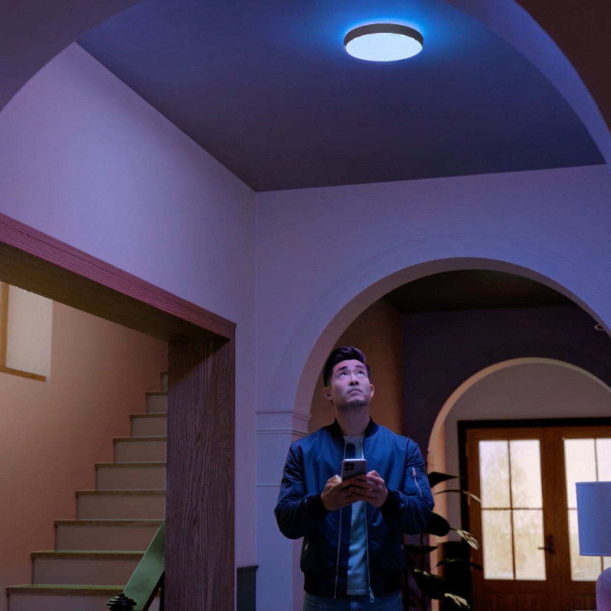 LIFX SuperColor 13" Ceiling Black Trim - 2000 Lumens