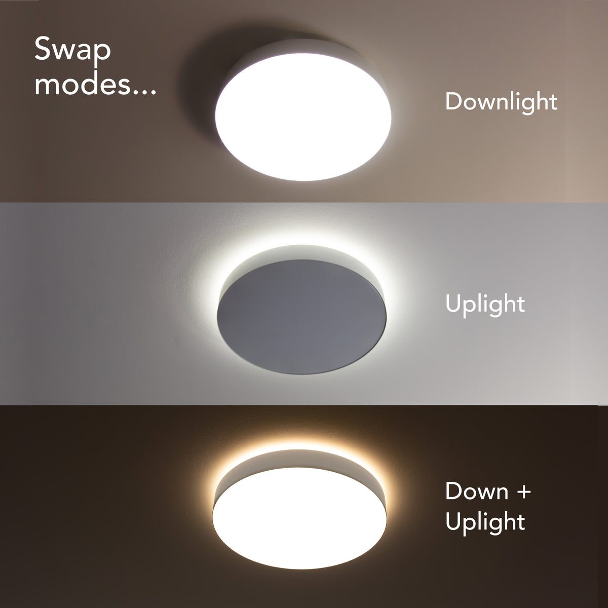 LIFX SuperColor 13" Ceiling White Trim - 2300 Lumens