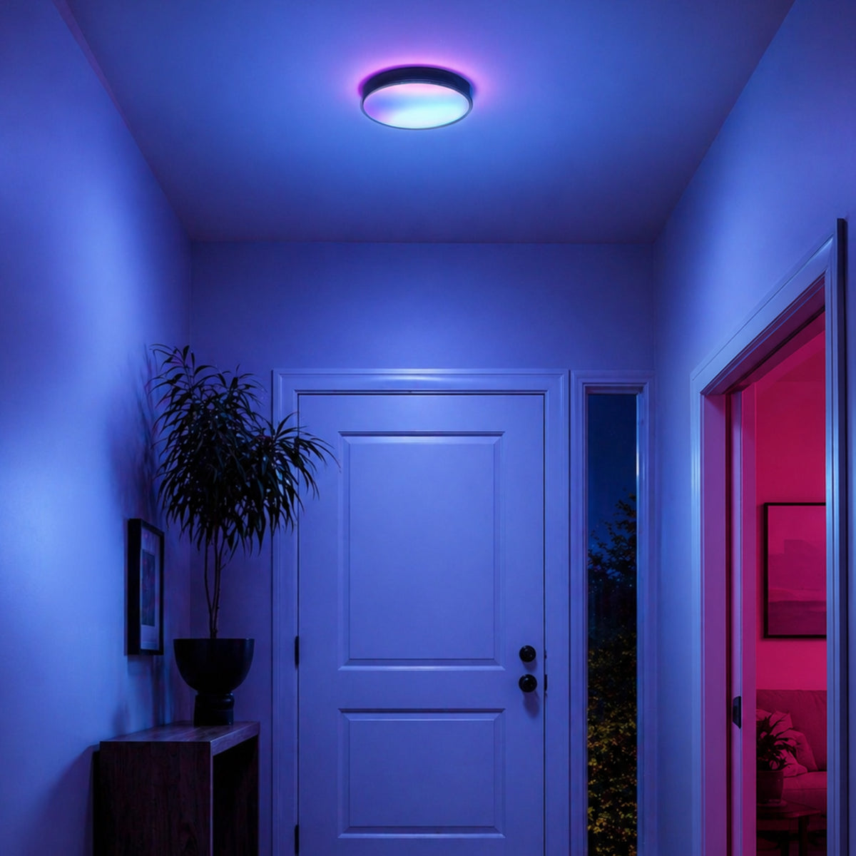 LIFX SuperColor 13" Ceiling Black Trim - 2000 Lumens
