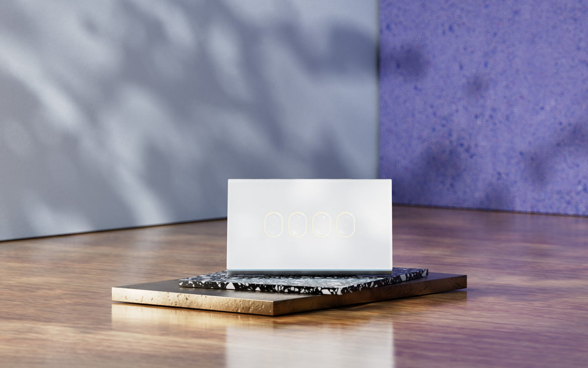 LIFX Smart Switch 4 Button White - Glass