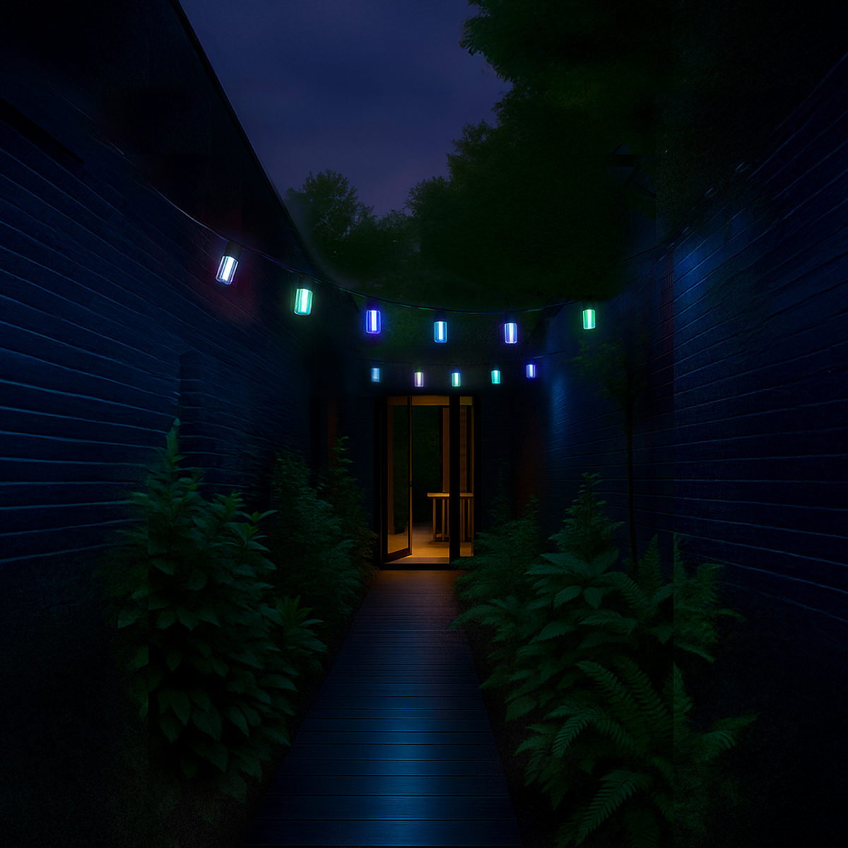 LIFX Outdoor SuperColor String Light 24ft Kit - 600 Lumens