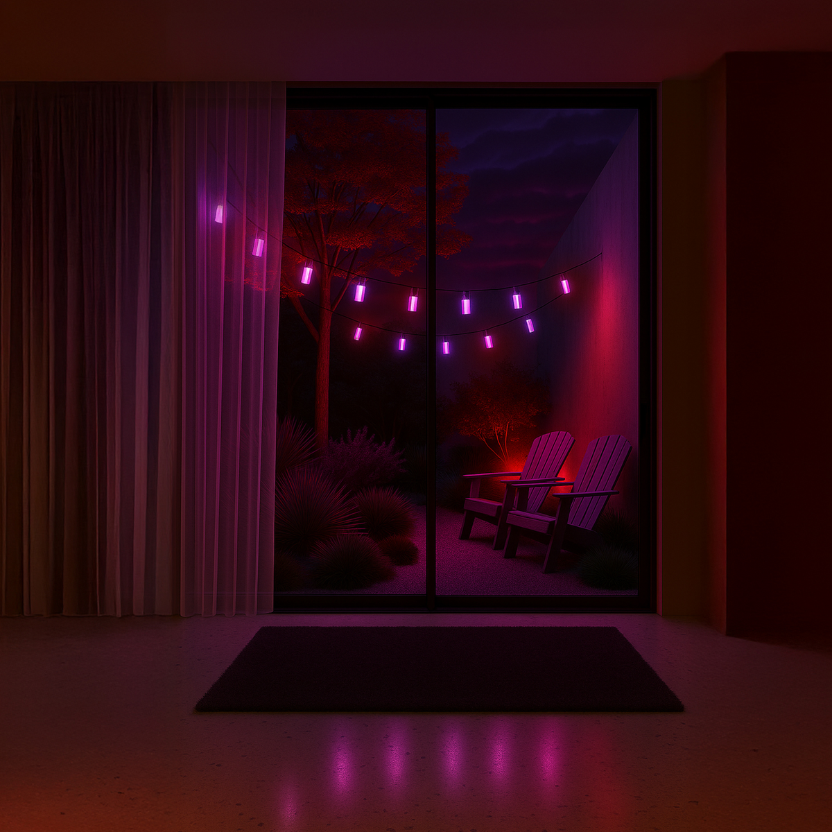 LIFX Outdoor SuperColor String Light 24ft Kit - 600 Lumens