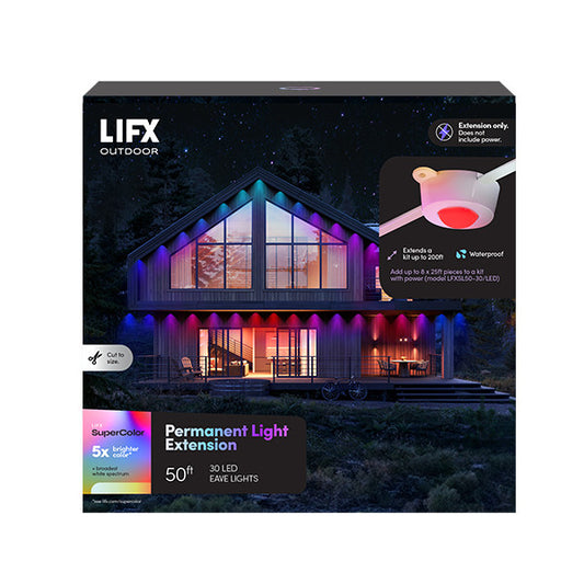 Outdoor Permanent Light Extension