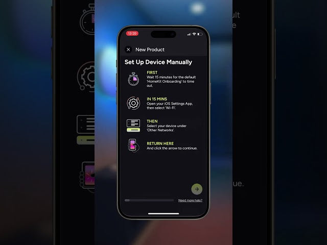 iOS Onboarding via WiFi