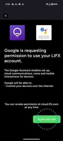 Google requesting permission